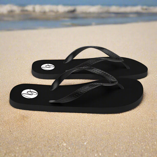Black colored Flip-Flops