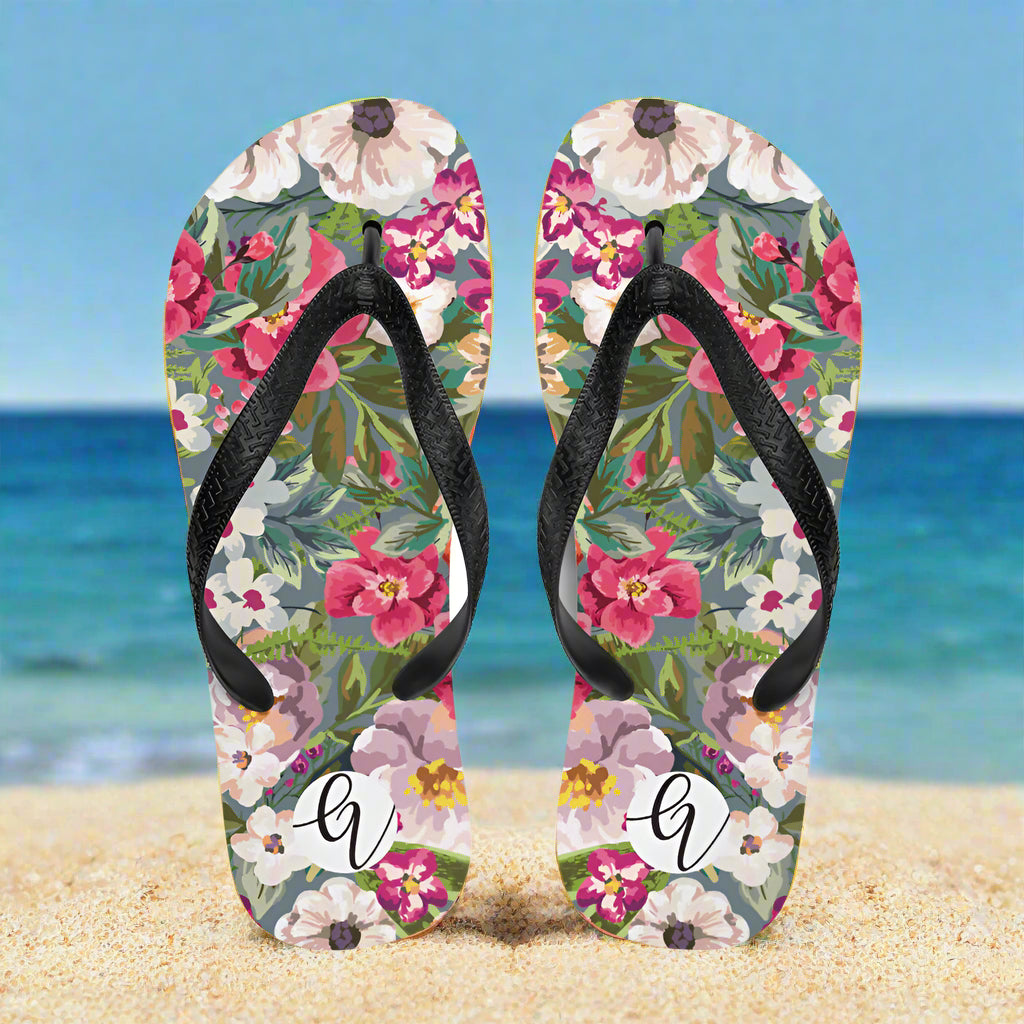 Wild floral Flip-Flops