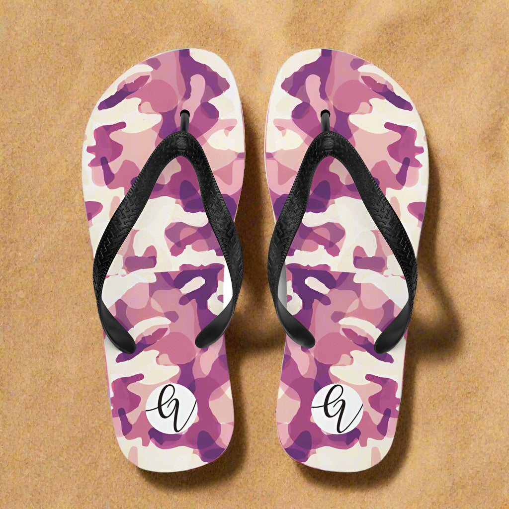 Drape sky minky Flip-Flops
