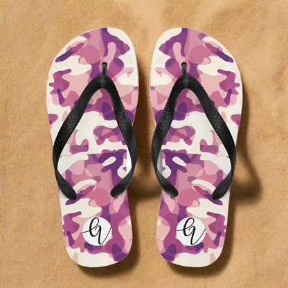 Drape sky minky Flip-Flops