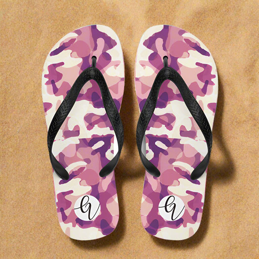 Drape sky minky Flip-Flops