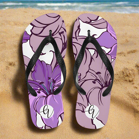 Lotus flower Flip-Flops